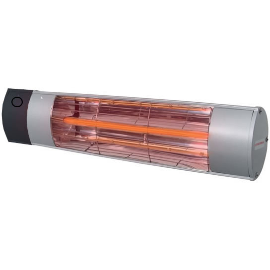 Terrasheater infrarood | Wandmodel + afstandsbediening | 2.000 watt