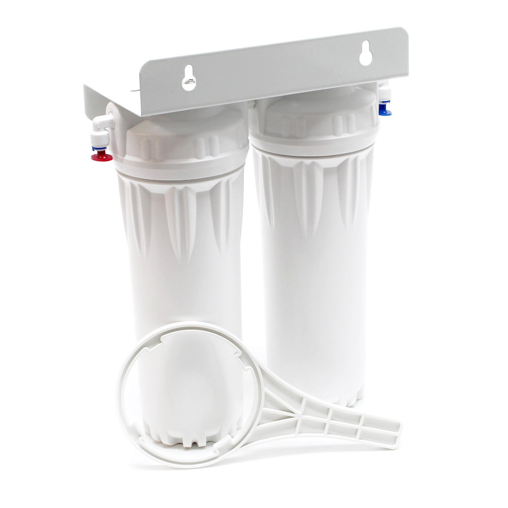 Waterfilter | 2-traps | Incl. kraan en filtercartridges