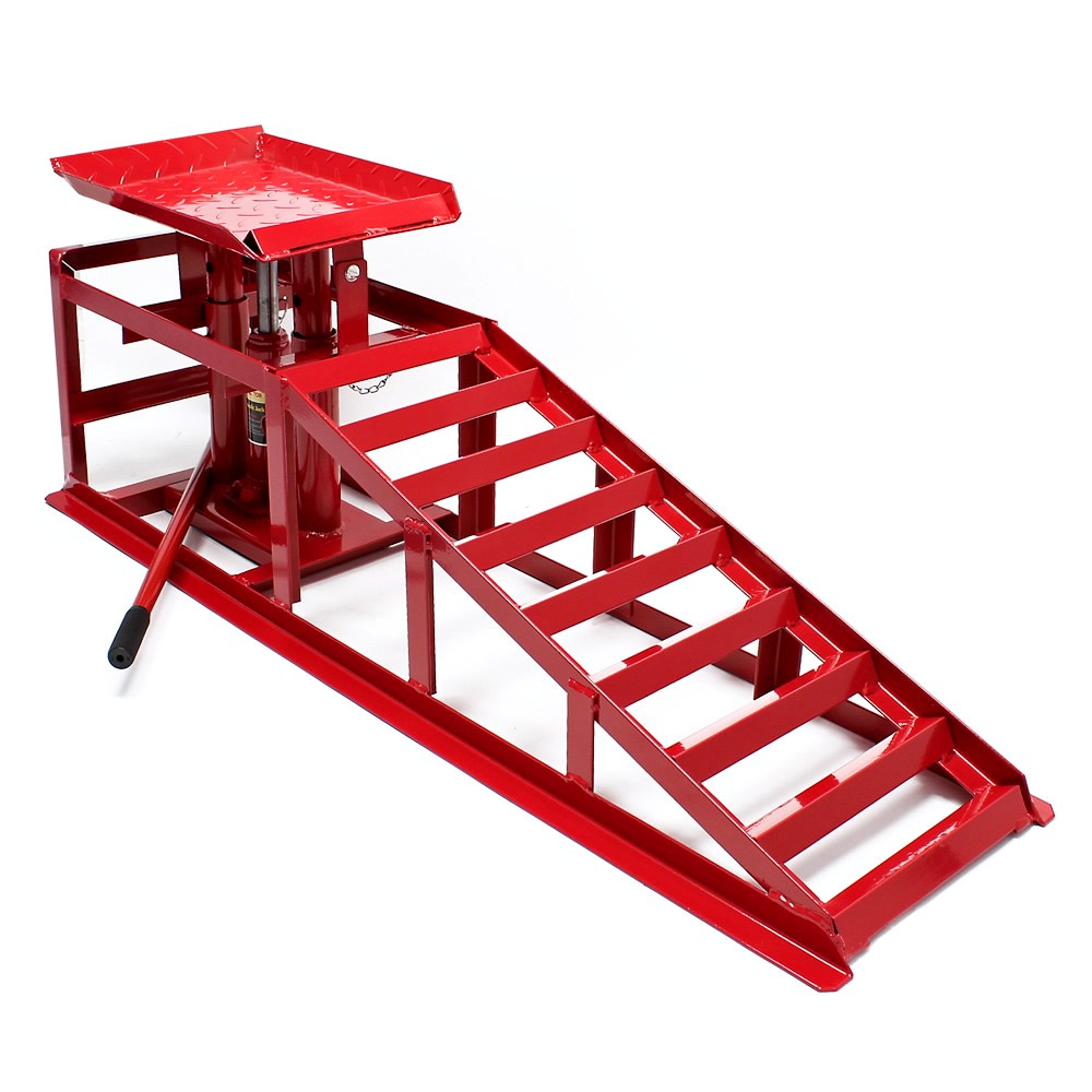 Oprijsteun met hydraulische lift | 2.000 kg