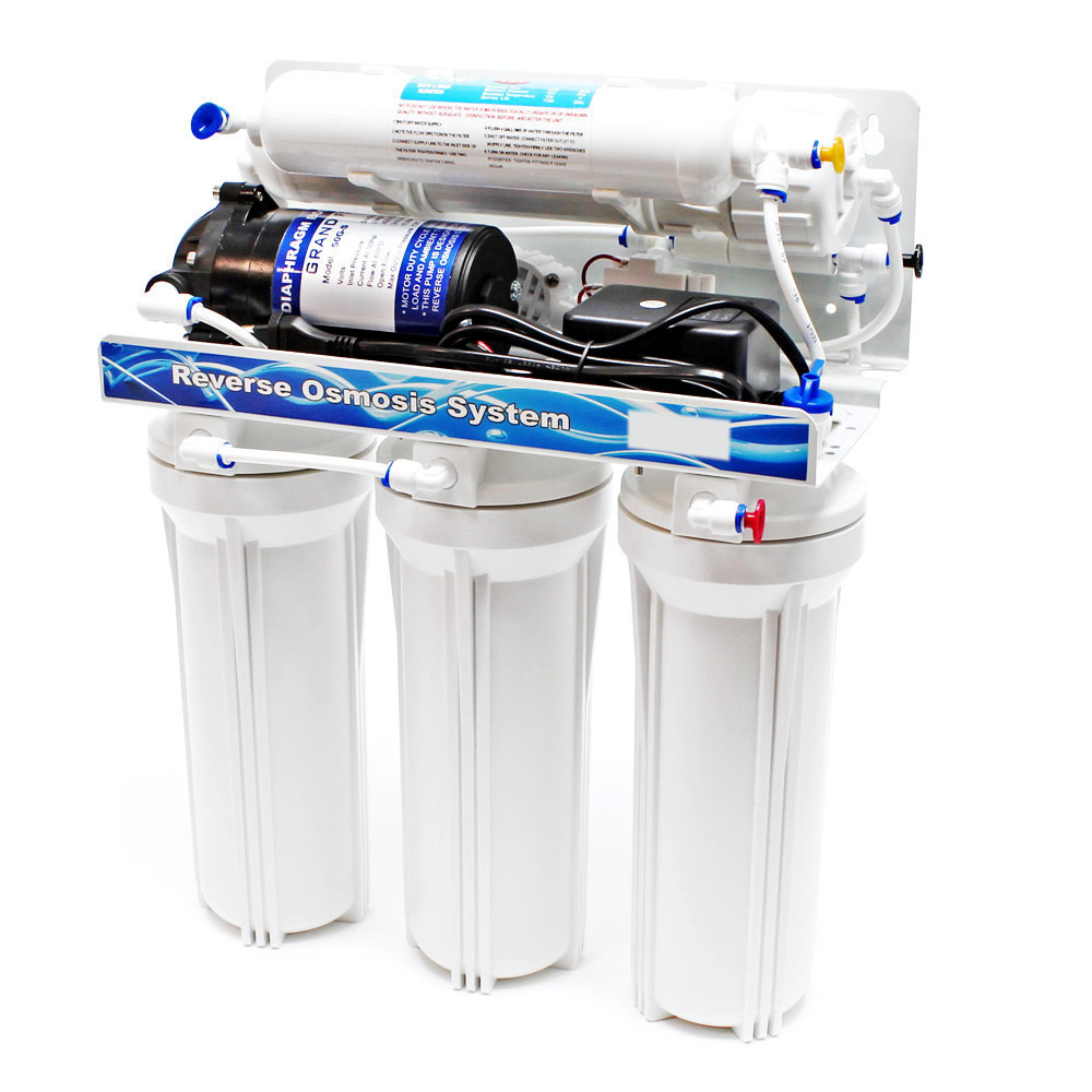 Osmose-apparaat 5-traps | 180 liter | Met drukvat en boosterpomp