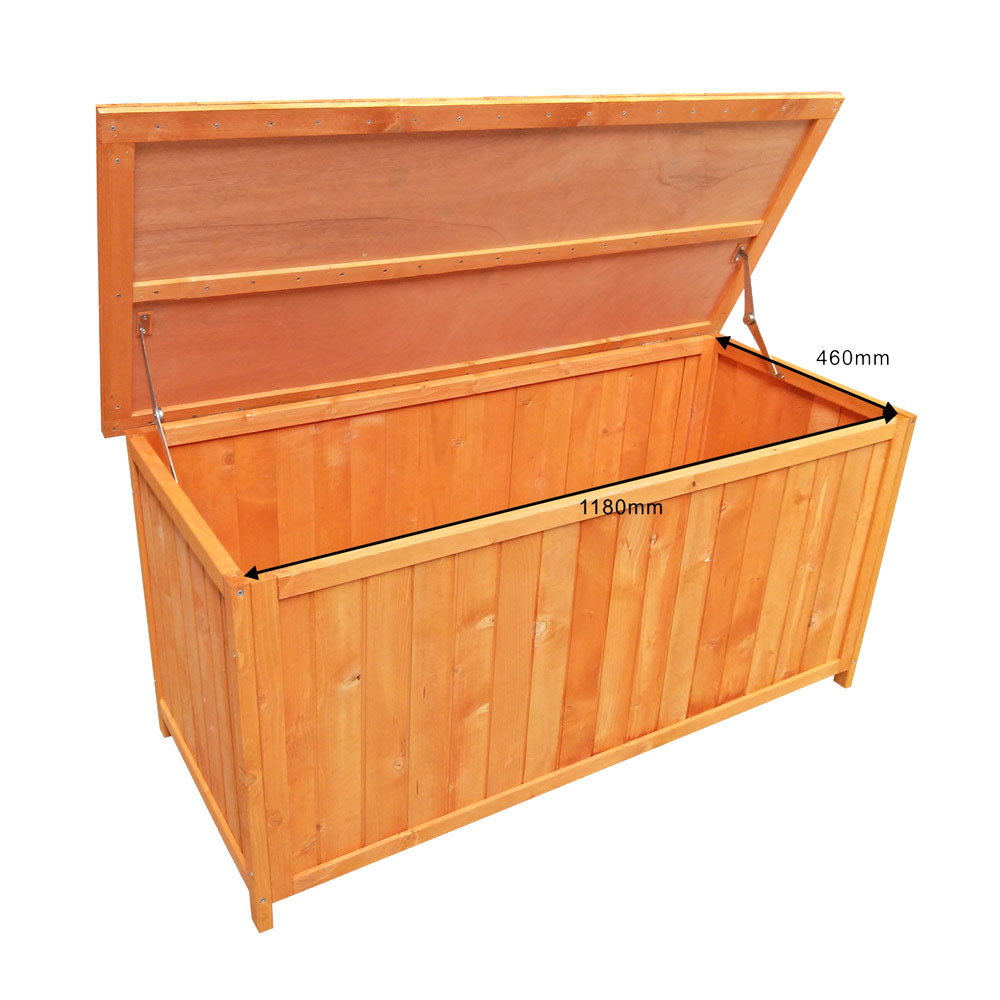 embargo stopverf Omringd Houten opbergbox | 127 x 55 x 60 cm - HandelsOnderneming Michielsen