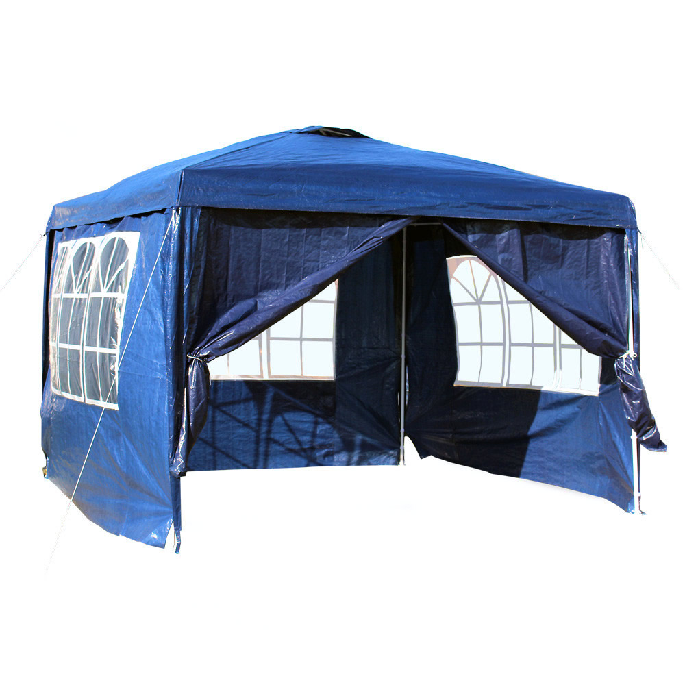 Federaal Wakker worden Vaderlijk Partytent 3 x 3 meter | Blauw - HandelsOnderneming Michielsen