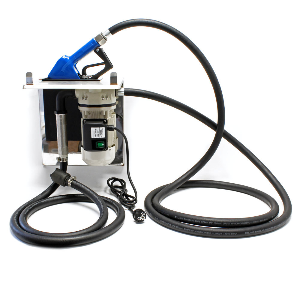 AdBlue-pomp compleet 230V | 40 liter/minuut | RVS vulpistool