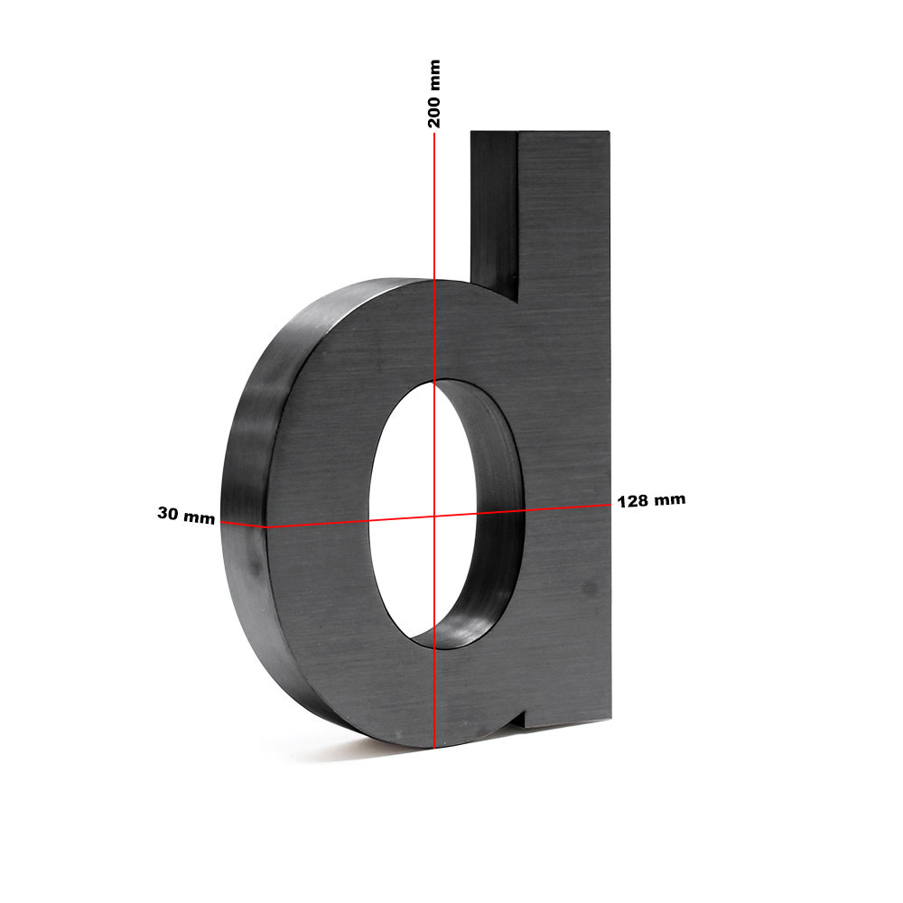 Mens Verplaatsing Omringd Huisnummertoevoeging 3D | Antraciet | d - HandelsOnderneming Michielsen