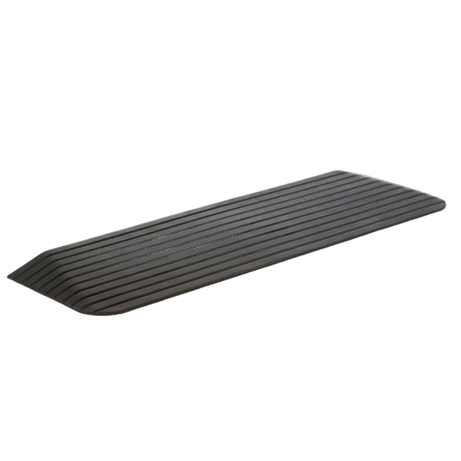 Drempelhulp zwart | Max. 2500 kg | 110 x 42 x 6,5 cm