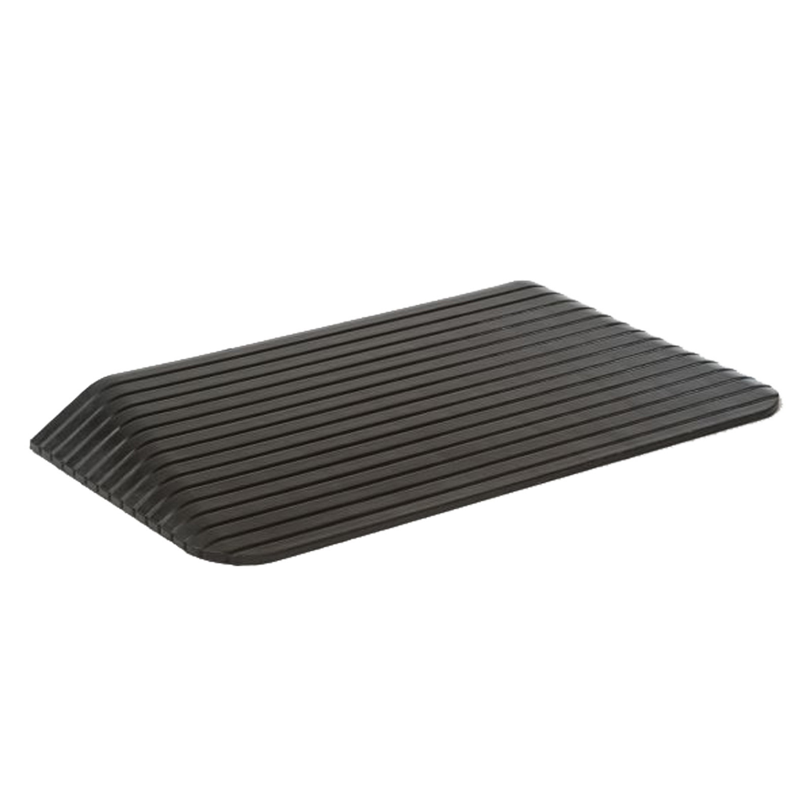 Drempelhulp zwart | Max. 2500 kg | 90 x 53 x 9,0 cm