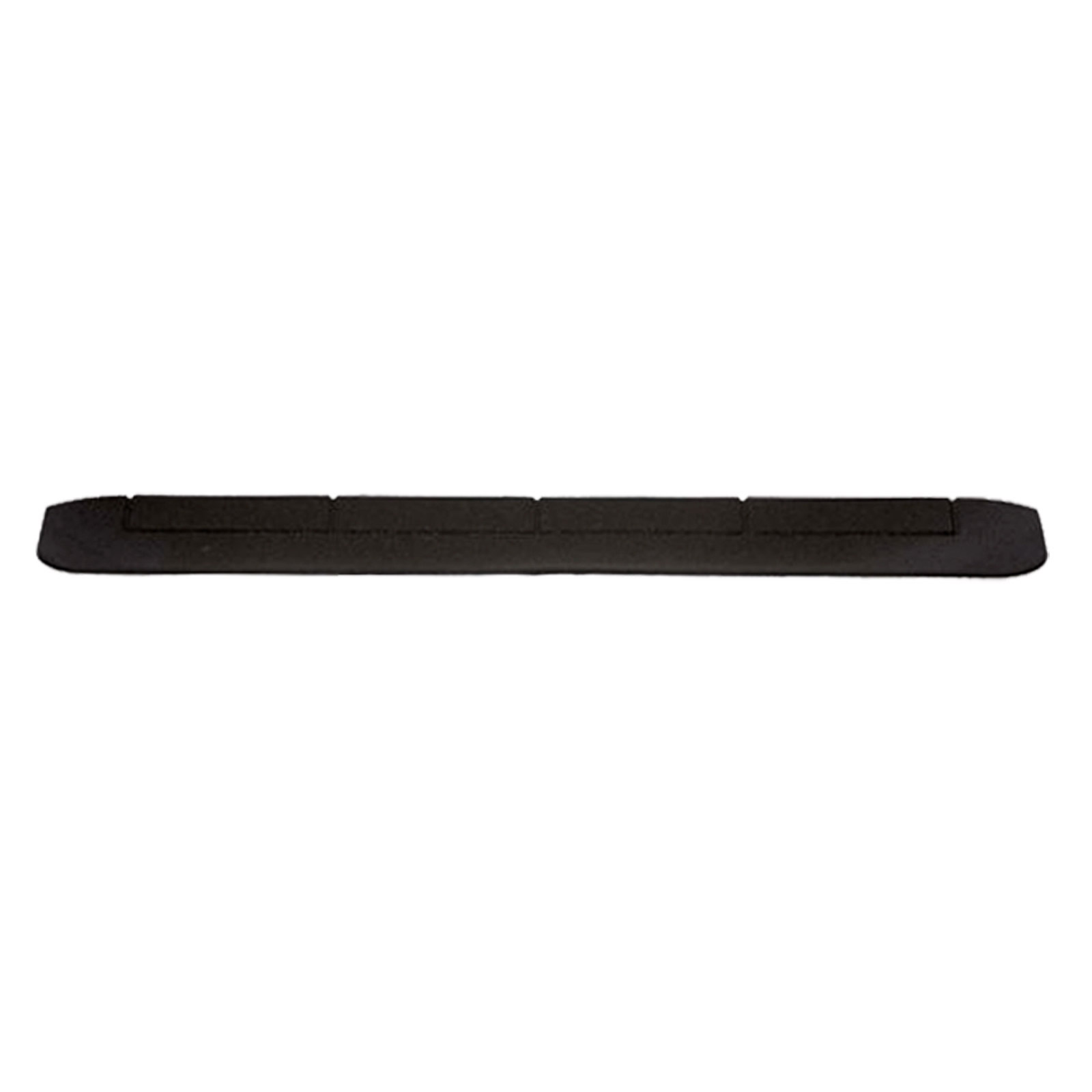 Drempelhulp zwart | Max. 2500 kg | 90 x 12 x 1,5 cm