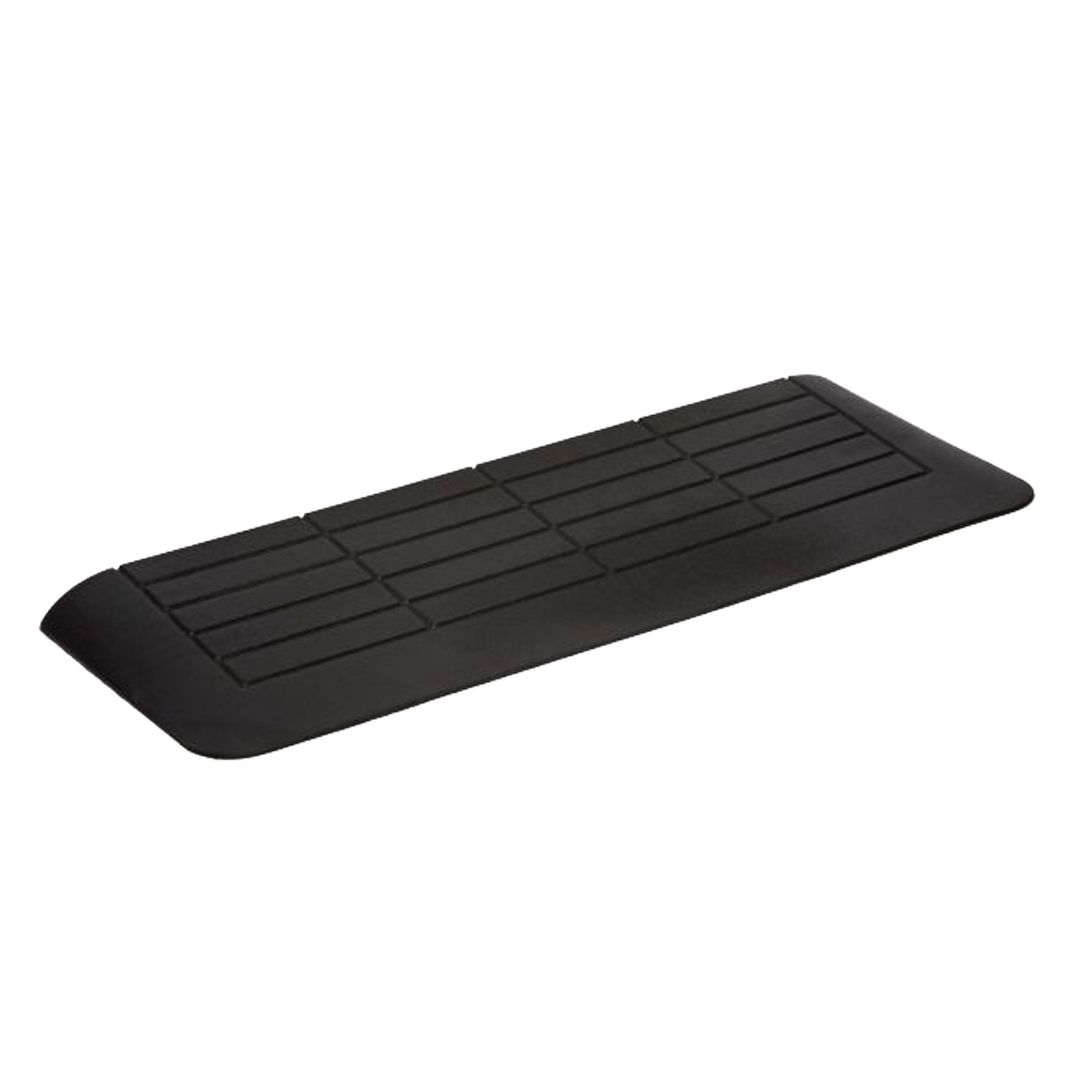 Drempelhulp zwart | Max. 2500 kg | 90 x 28 x 3,5 cm