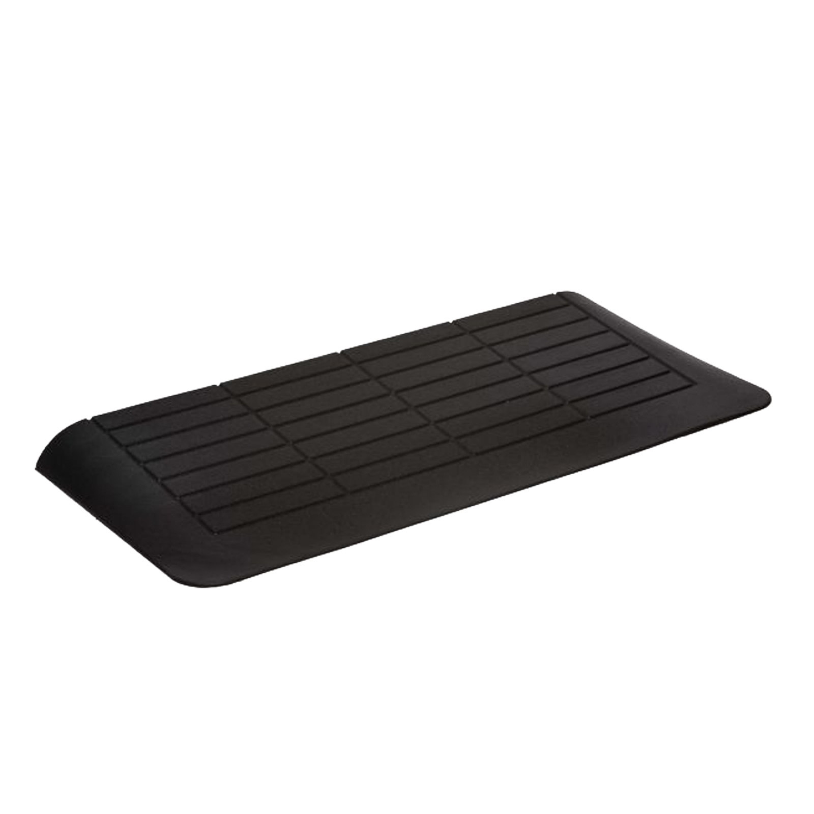 Drempelhulp zwart | Max. 2500 kg | 90 x 31 x 4 cm