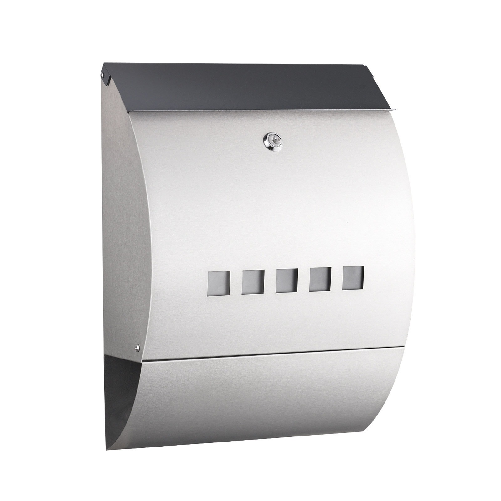 Brievenbus | Wandmodel | Zilver | Model 32