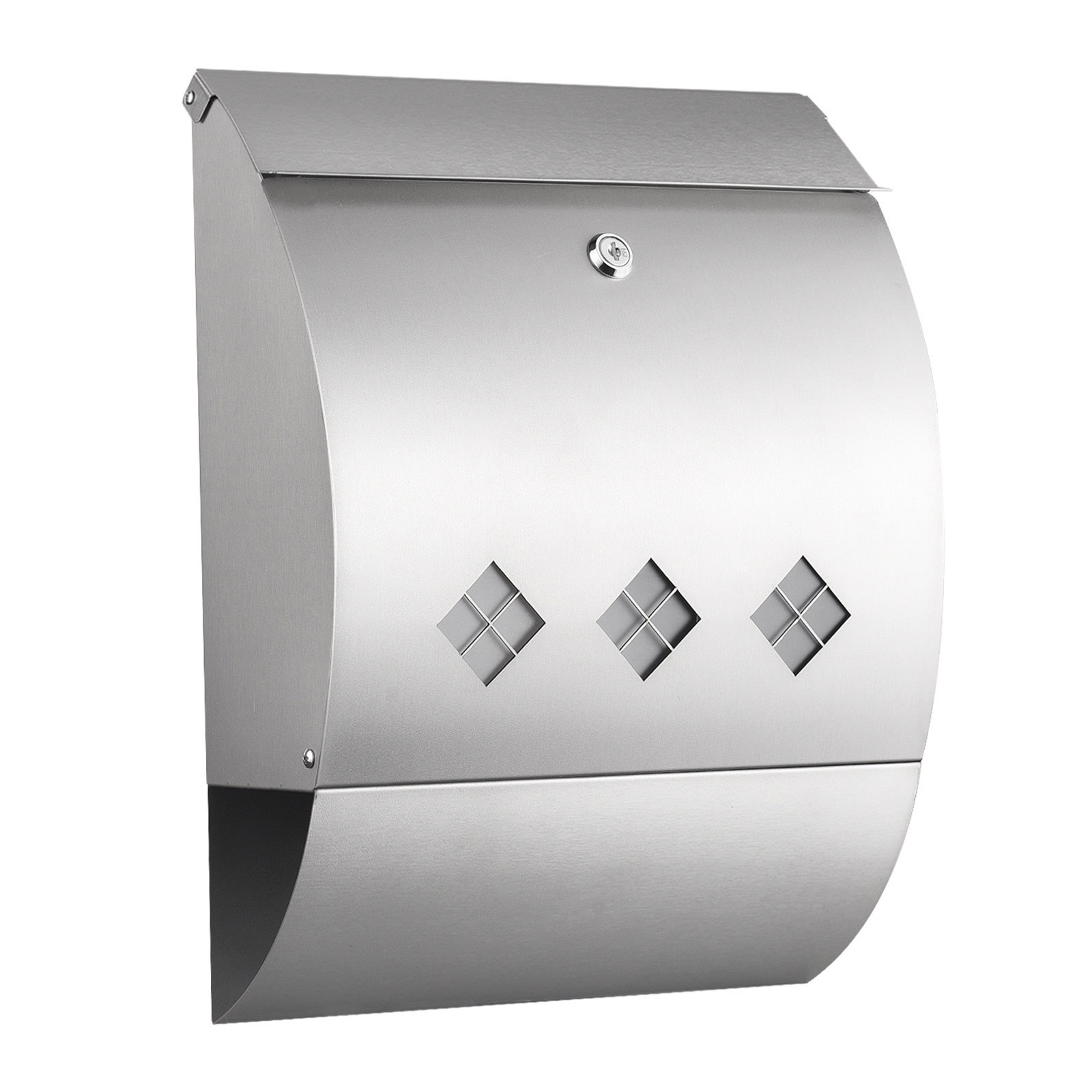 Brievenbus | Wandmodel | Zilver | Model 34
