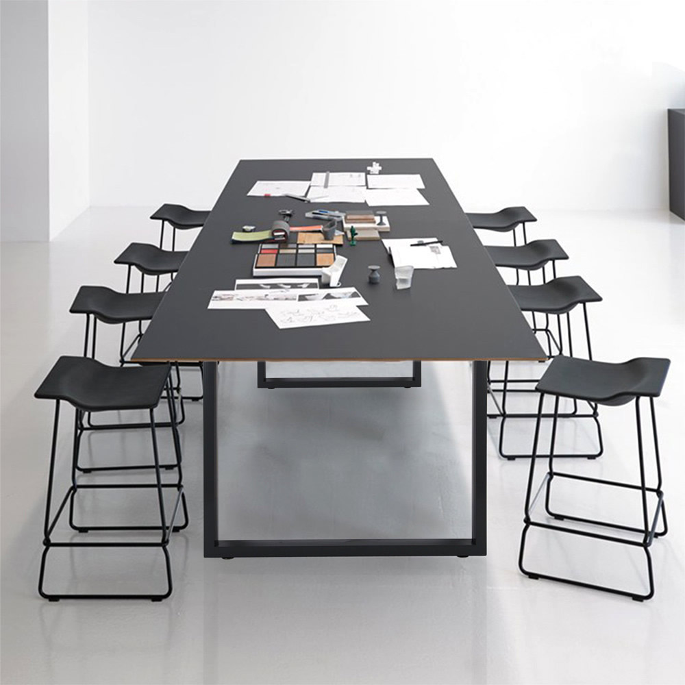 Onderstel voor tafel | Set van 2 | Zwart | 70 x 72 cm