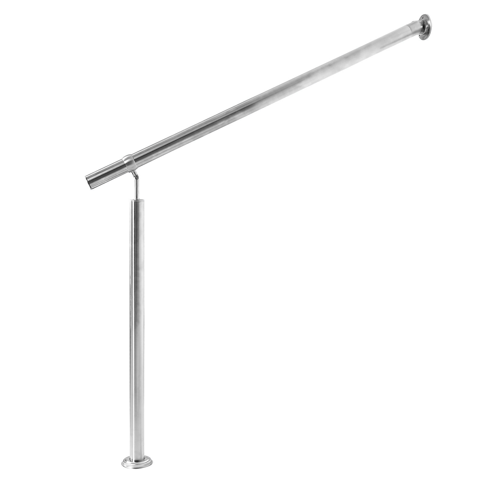 Trapleuning RVS | Enkele staander | 100 cm