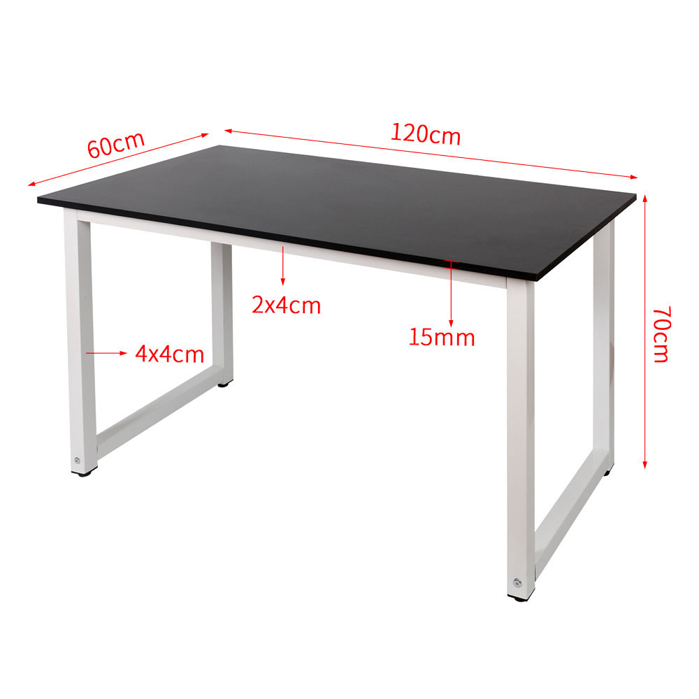 Wiegen Vooruit Ben depressief Bureau 120 x 60 x 70 cm | Zwart - HandelsOnderneming Michielsen