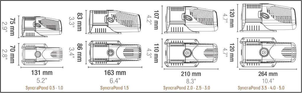 Fonteinpomp Sicce Syncra Pond 3.5
