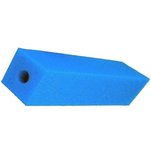 Filterschuimpatroon Blauw | 50 x 10 x 10 cm