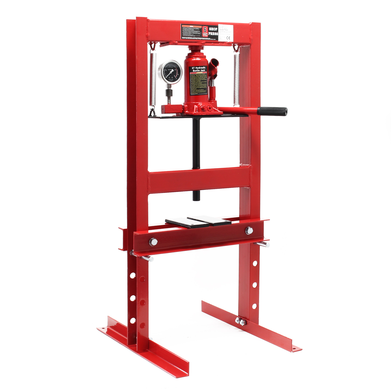Werkplaatspers | 6 ton | Met manometer