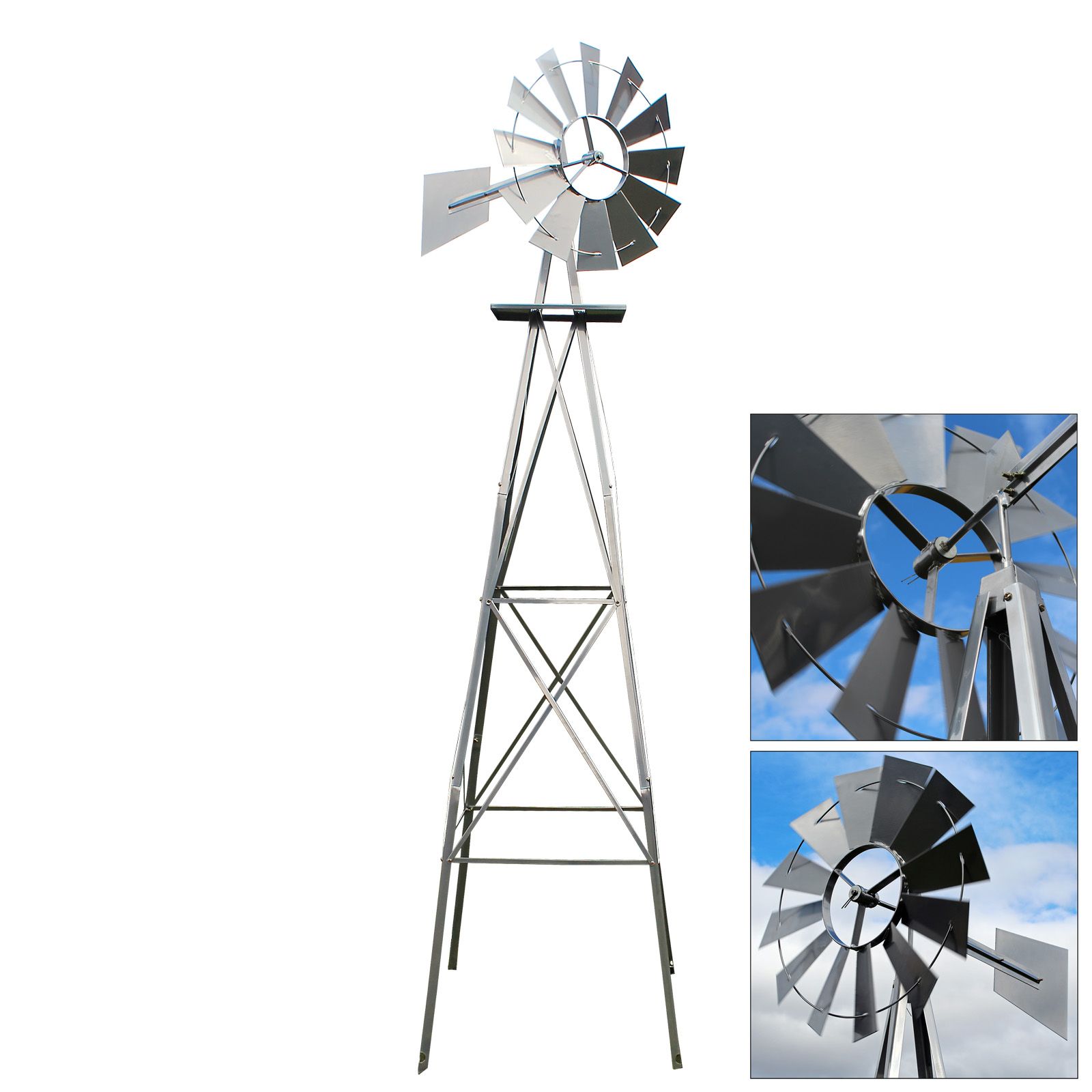 Amerikaanse windmolen 245 cm
