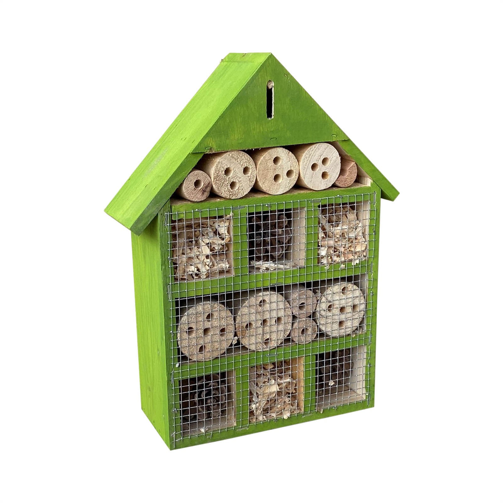Insectenhotel | Groen | 23 x 8 x 30 cm