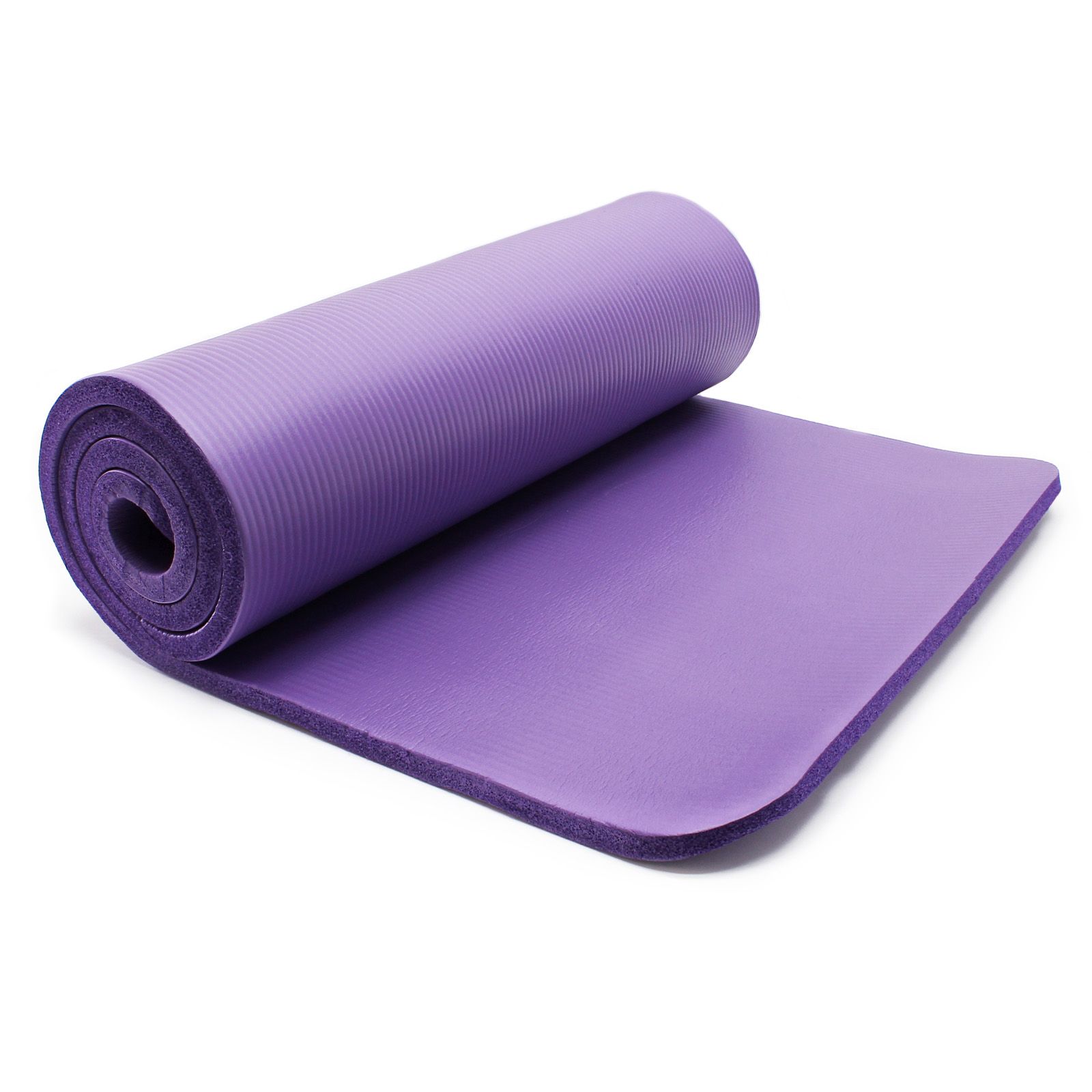 Campingmat / slaapmat | 185 x 80 x 1,5 cm | Paars