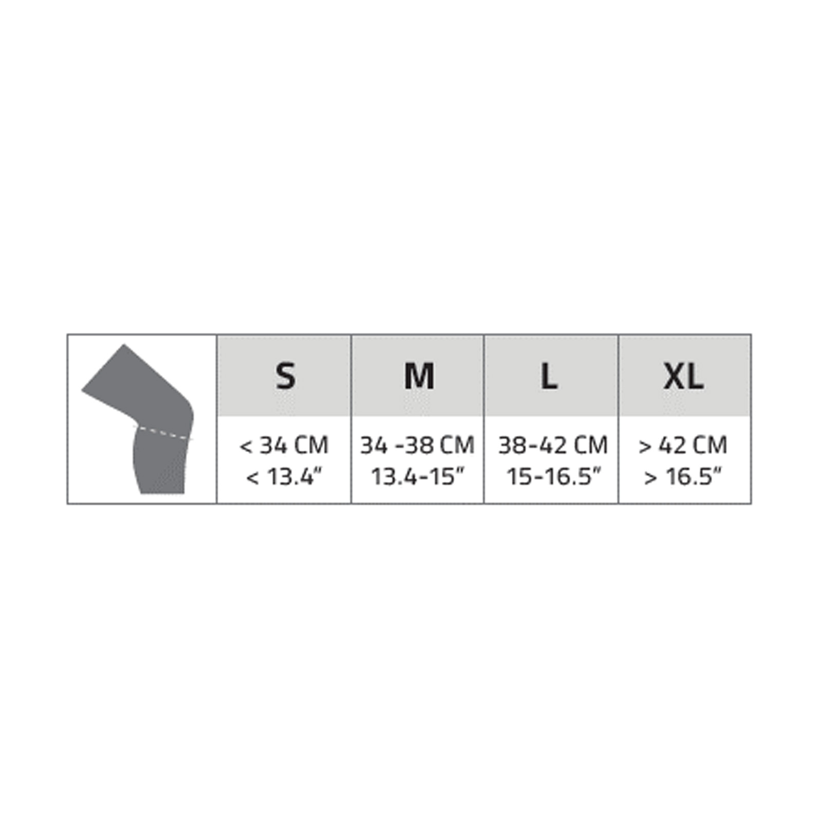 Kniebandage met patellaring | Unisex | XL