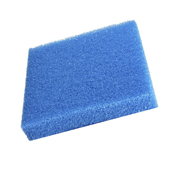 Filtermat Blauw | 25 x 25 x 10 cm | Fijn