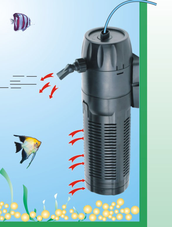 Aquariumfilter C-1.000 | 9 watt UVC-unit