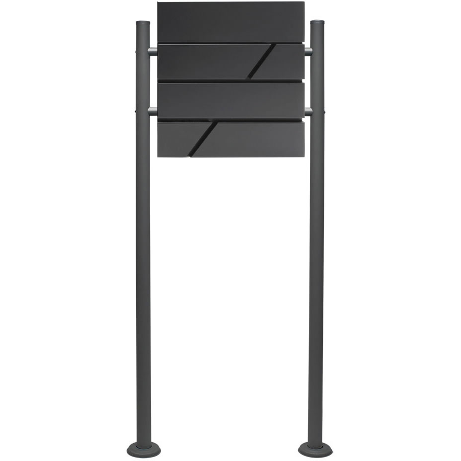Brievenbus model 14 | Met statief | Antraciet