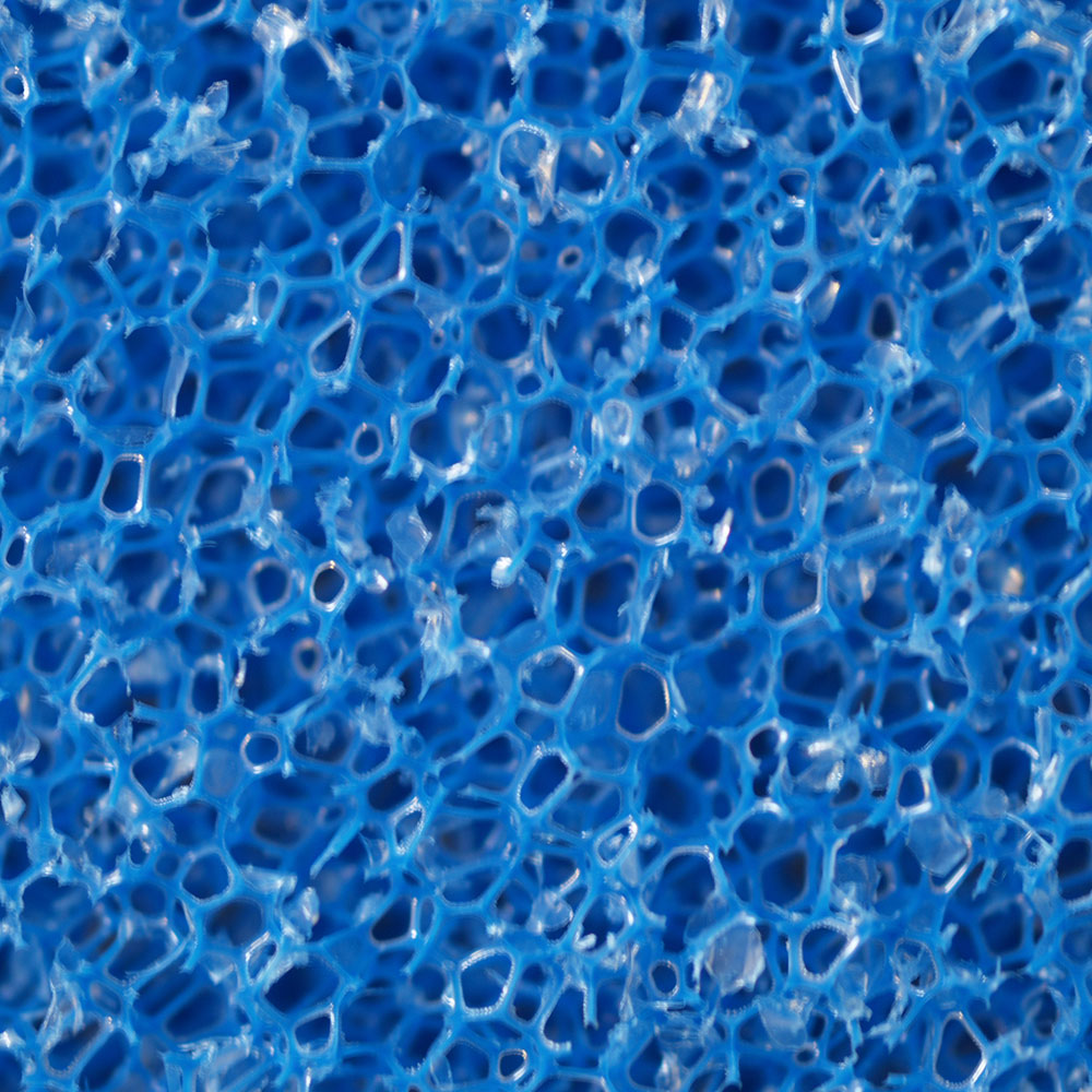 Filtermat Blauw | 50 x 50 x 10 cm | Grof