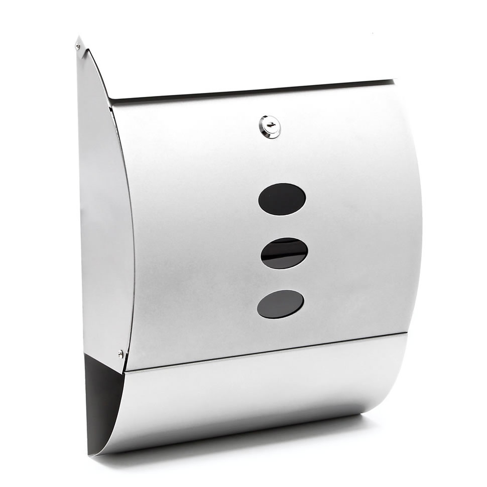 Brievenbus | Wandmodel | Zilver | Model 18