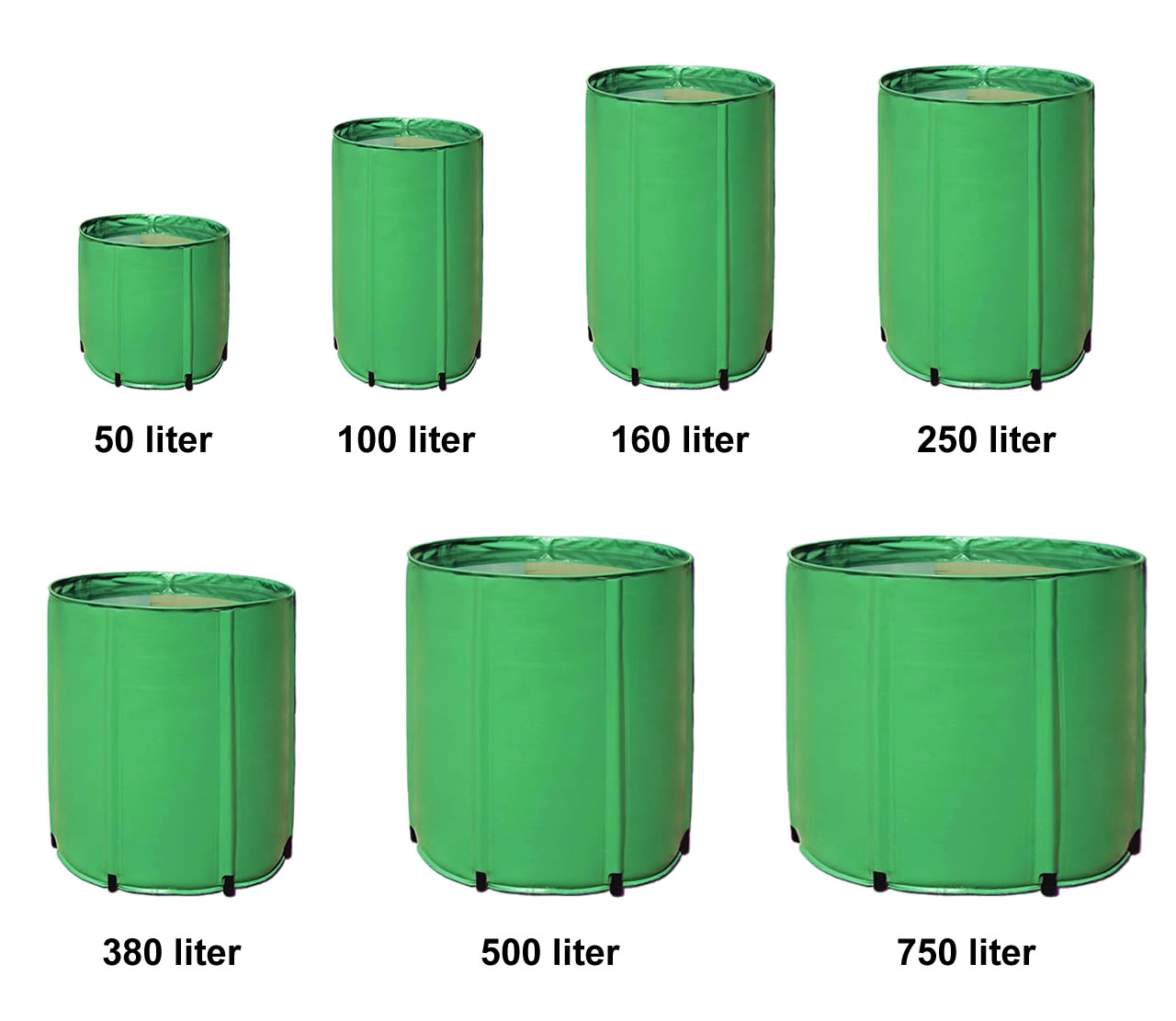 Watervat opvouwbaar 50 liter