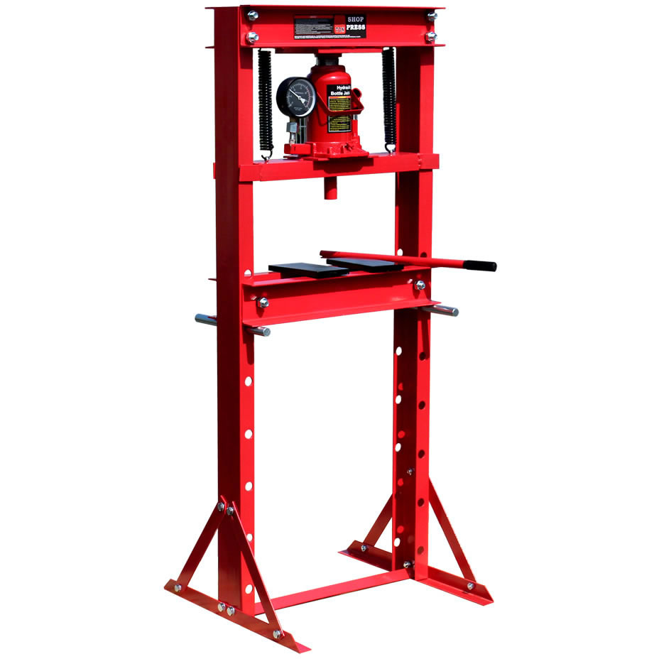 Werkplaatspers | 12 ton | Met manometer