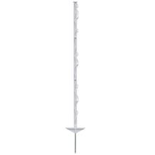 Kunststof paal 105 cm wit  t.b.v. schrikdraad