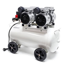 Compressor olievrij | 2 PK | 8 Bar | 50 liter