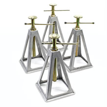 Steunblokken | Verstelbaar 28 - 43 cm | 900 kg per stuk | Set van 4