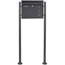 Brievenbus model 12 | Met statief | Antraciet