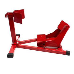 Motorstandaard / inrijwielklem | Rood
