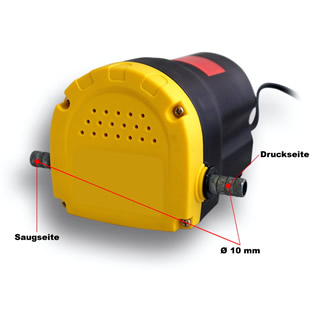 Diesel- / oliepomp | 12 V | 60 liter per uur