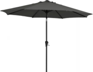 Parasol Antraciet/Grijs | 270 cm