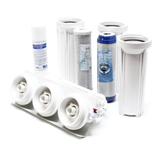 Waterfilter | 5-traps | Incl. kraan en filtercartridges