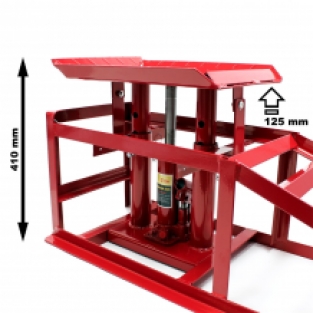 Oprijsteun met hydraulische lift | 2.000 kg