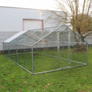 Volière / Vogelkooi | Gegalvaniseerd staal | 4 x 3 x 2 meter