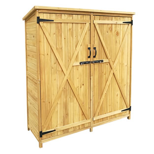 Houten tuinkast XXL | 135 x 50 x 152 cm