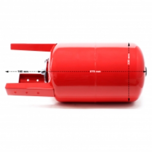 Expansievat/drukvat | Rood | 50 liter | Staand