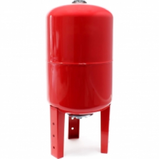 Expansievat/drukvat | Rood | 100 liter | Staand