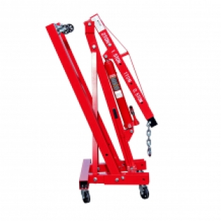 Werkplaatskraan | 2 Ton | Rood | Inklapbaar