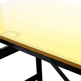 Werktafel | 100 x 60 x 76 cm | Inklapbaar | Zwart