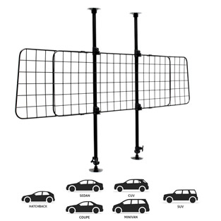 Bagage- & hondenrek voor auto | Model 4