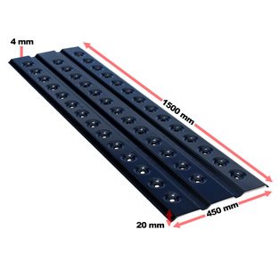 Rijplaten off-road | 150 x 45 cm | Aluminium