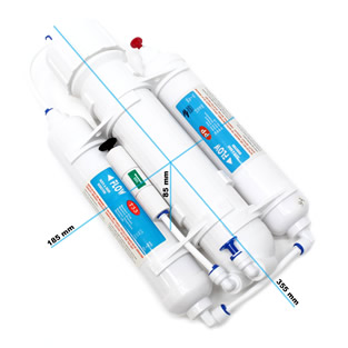 Osmose-apparaat 3-traps | 190 liter